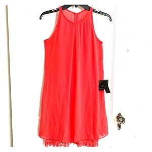 Coral Summer Dress
